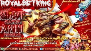 Daftar Slot Dipercaya: Pilihan Terbaik Agen Slot Online Terpercaya