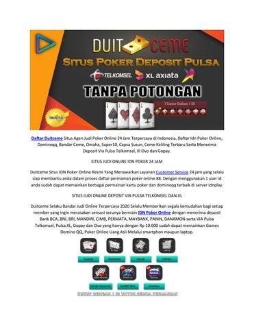 Daftar Domino Online Terpercaya di Indonesia