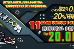 Situs Domino Telkomsel: Agen Judi Online Terpercaya